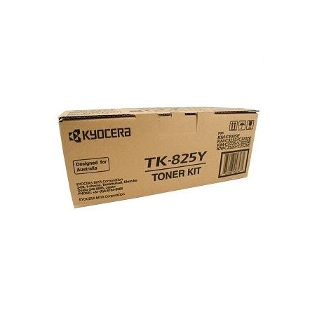 Kyocera TK-825 sárga eredeti toner 1T02FZAEU0