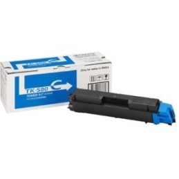 Kyocera TK-580 kék eredeti toner 1T02KTCNL0