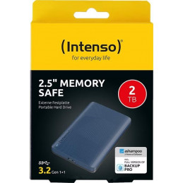 Intenso 2TB 2,5" USB3.2 Memory Safe Blue