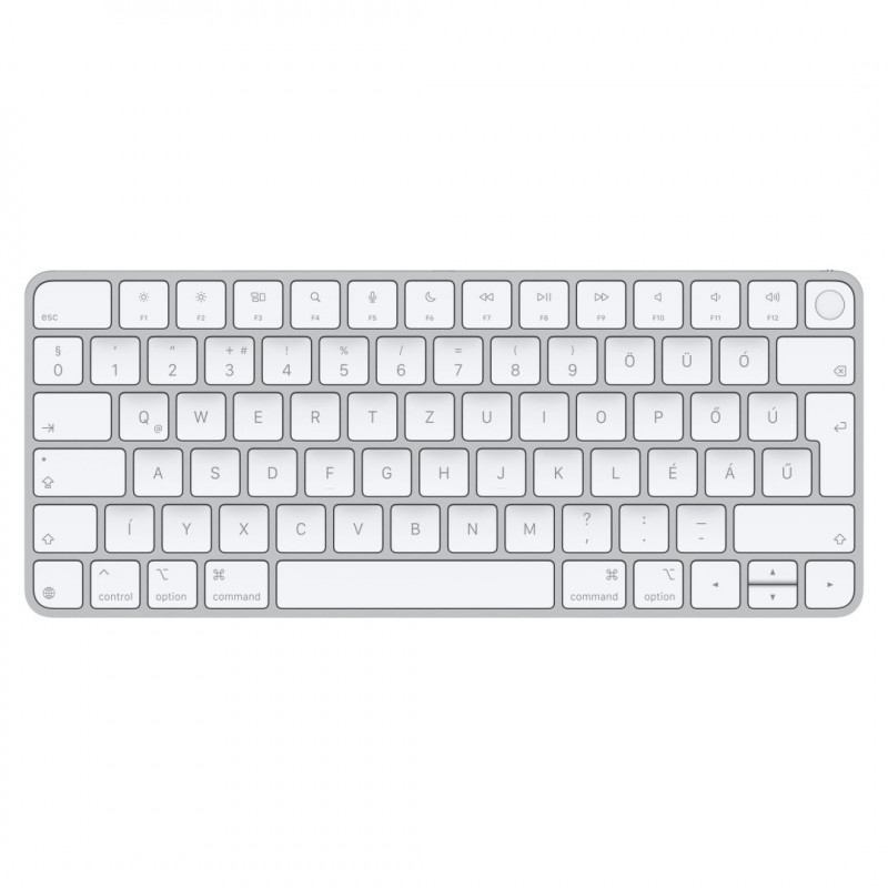 Apple Magic Keyboard (2024) Touch ID Bluetooth Keyboard White HU
