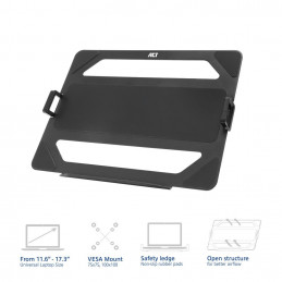 ACT AC8346 Universal laptop tray for monitor arms