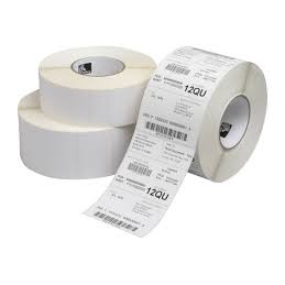 Zebra 1000T eredeti öntapadós címkeszalag csomag (4db, 64mm x 127mm címkemérettel, 3006417)