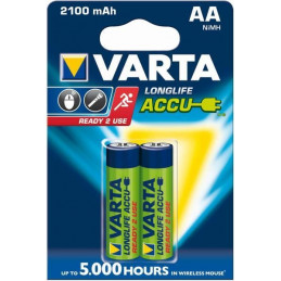 Varta 2100mAh AA Ni-MH akkumulátor 2db/csomag