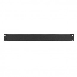 WP Rack Blanc Panel 1U Black