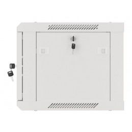 Lanberg 19" 6U Falra szerelhető Rackszekrény Silver