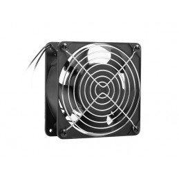 Lanberg 10" és 19" rack falra szerelhető szekrényhez ventilátor 230V Black