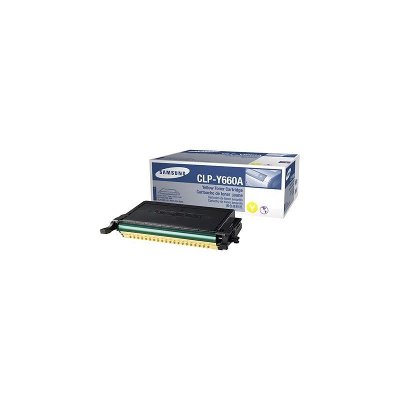 Samsung CLP-610/660A (CLP-Y660A) sárga 2K eredeti toner [ST953A]