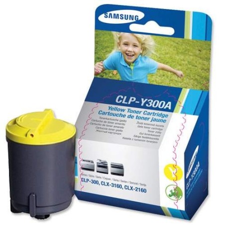 Samsung CLP-300 (CLP-Y300A) sárga eredeti toner