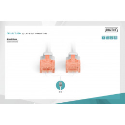 Digitus CAT6 U-UTP Patch Cable 25m Grey