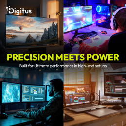 Digitus USB Silicone connection USB-C - USB-C cable 0,5m Black