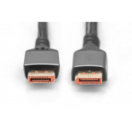 Digitus DIGITUS DisplayPort Anschlusskabel 2m 16K schwarz