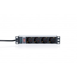 Digitus DN-95418-S Túlfeszültségvédő 4DIN 2m Black/White
