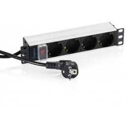Digitus DN-95418-S Túlfeszültségvédő 4DIN 2m Black/White
