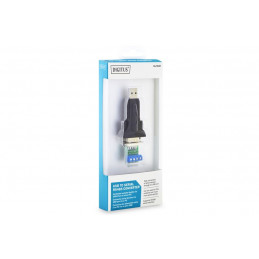 Digitus DA-70157 USB to serial adapter Black