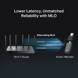 TP-Link Archer TBE230U BE3600 Dual Band Wi-Fi 7 Mini Wireless USB Adapter