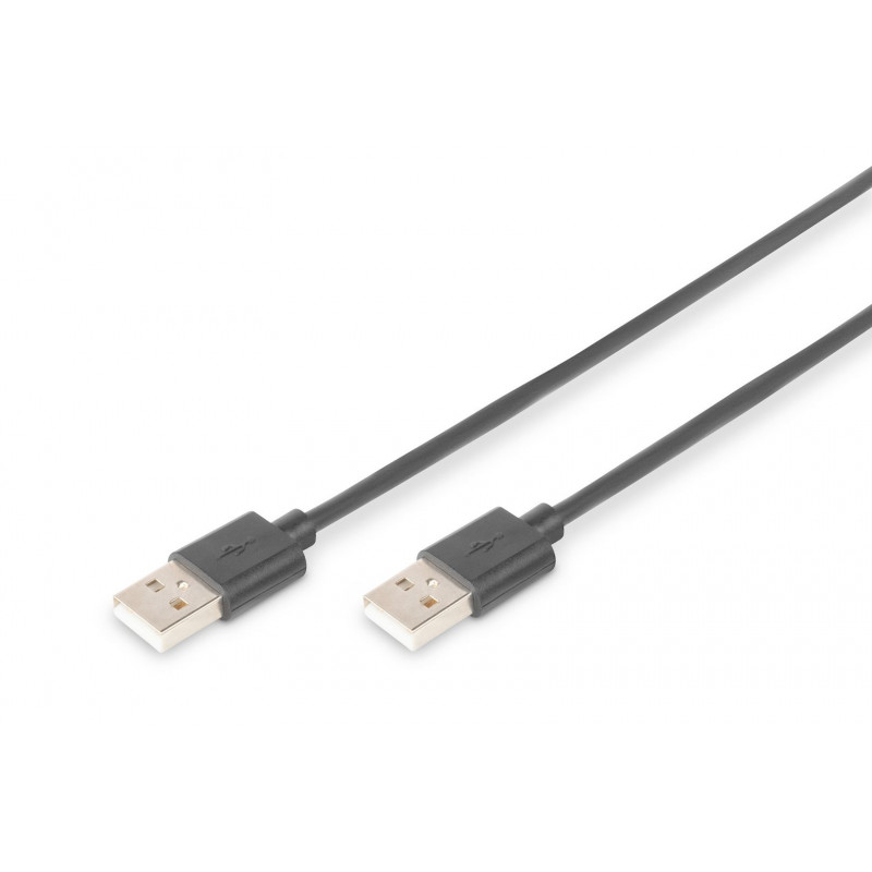 Assmann USB 2.0 connection cable, type A 1m Black