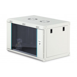 Digitus Dynamic DN-37100 19" 7U Falra szerelhető Rackszekrény Grey