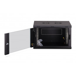 Digitus Dynamic DN-37101 19" 7U Falra szerelhető Rackszekrény Black