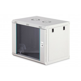 Digitus Dynamic DN-37104 19" 9U Falra szerelhető Rackszekrény Grey