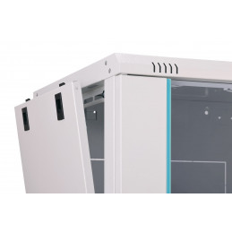 Digitus Dynamic DN-37104 19" 9U Falra szerelhető Rackszekrény Grey