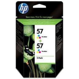 HP C9503A No.57 színes eredeti tintapatron duplacsomag