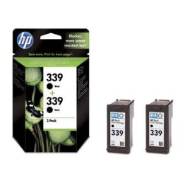 HP C9504EE No.339 fekete eredeti tintapatron duplacsomag