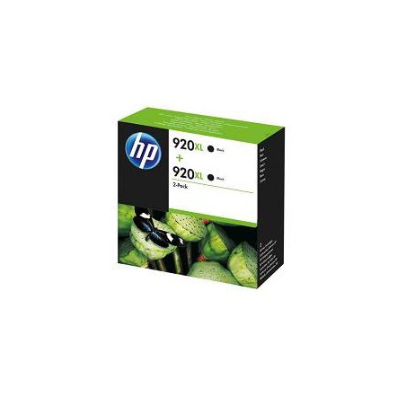 HP D8J47AE No.920XL fekete eredeti tintapatron duplacsomag