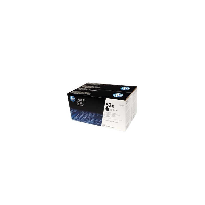 HP Q7553XD (53XD) fekete eredeti toner duplacsomag