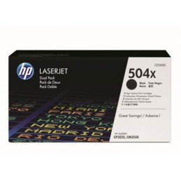 HP CE250XD (504X) fekete eredeti toner duplacsomag