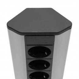 Delight Hálózati Elosztó 4DIN 1,5m Aluminium