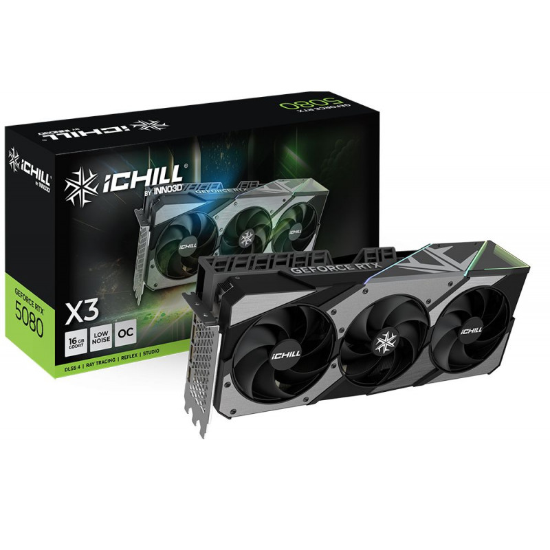 Inno3D GeForce RTX5080 16GB GDDR7 iChill X3 V2