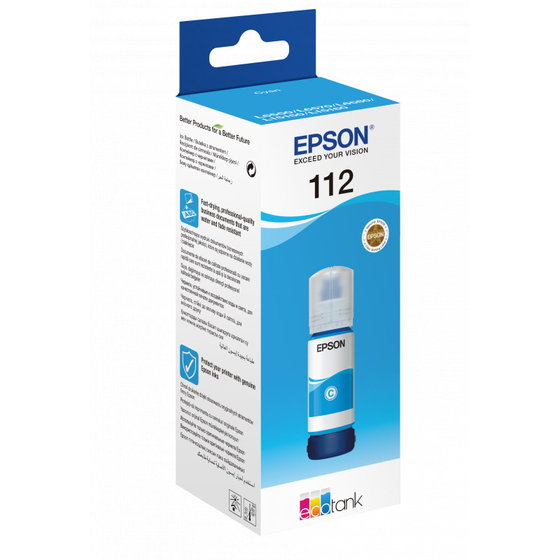 Epson T06C2 (112) kék eredeti tinta