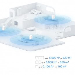 TP-Link Deco X10 AX1500 Whole Home Mesh Wi-Fi 6 System (2-pack)