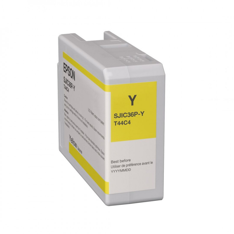 Epson SJIC36P(Y) Yellow tintapatron