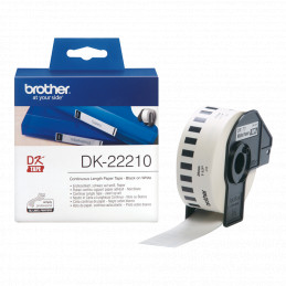 Brother DK-22210 fehér eredeti öntapadós szalagcímke 29mm