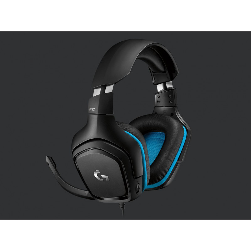 Logitech G432 7.1 Gamer Headset Black