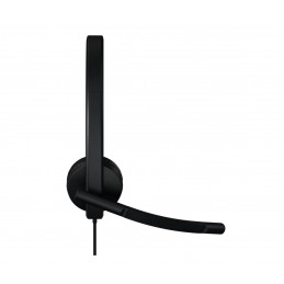 Logitech H570E Teams USB-C Stereo Headset Black