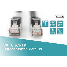 Digitus CAT6 S-FTP Patch Cable 2m Black