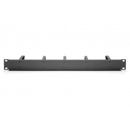 Digitus DN-97602 Cable routing panel with cable routing brackets for 483 mm (19") cabinets 1U Black