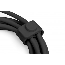 Digitus USB-C Silicone charging cable USB-C to USB-C USB 2.0 60W 0,5m Black