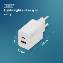 Digitus DA-10301 30W USB GaN Charger White