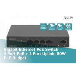 Digitus DN-95330-1 Gigabit PoE Switch