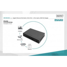 Digitus DN-95330-1 Gigabit PoE Switch