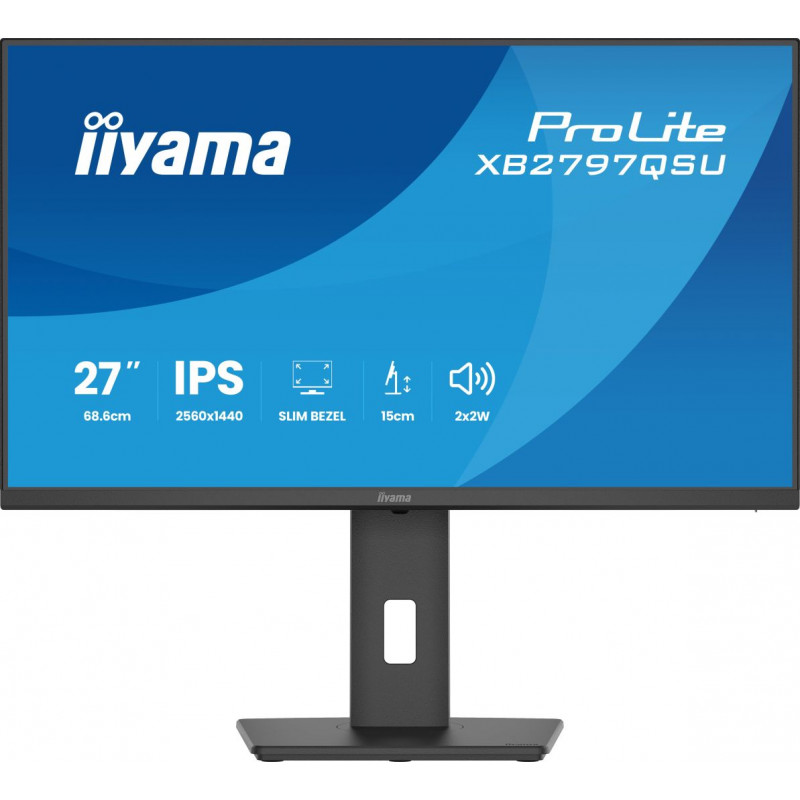 iiyama 27" ProLite XB2797QSU-B1 IPS LED