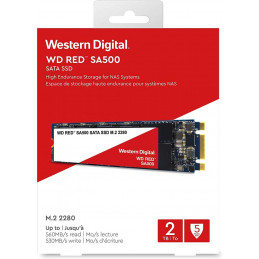 Western Digital 2TB M.2 2280 SA500 Red