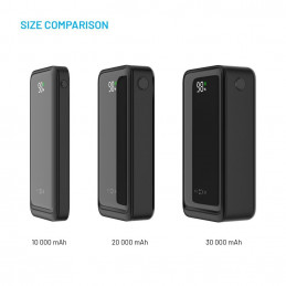 FIXED Zen2 20, 20 000 mAh PowerBank, fekete