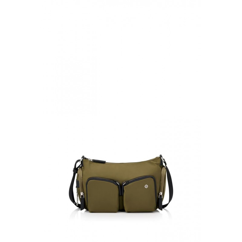 Samsonite Blazing Shoulder Bag 2 Comp Olive Green