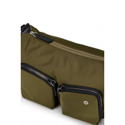 Samsonite Blazing Shoulder Bag 2 Comp Olive Green
