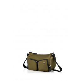 Samsonite Blazing Shoulder Bag 2 Comp Olive Green
