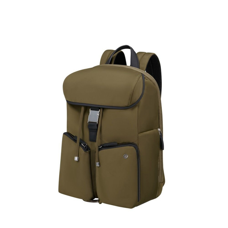 Samsonite Blazing Backpack+Flap 14,1" Olive Green